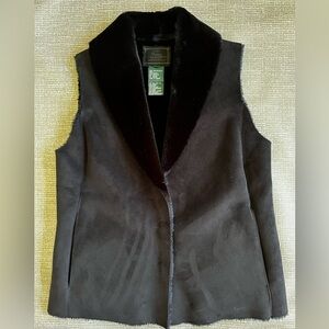 Ralph Lauren Faux Fur Waistcoat Vest size Medium